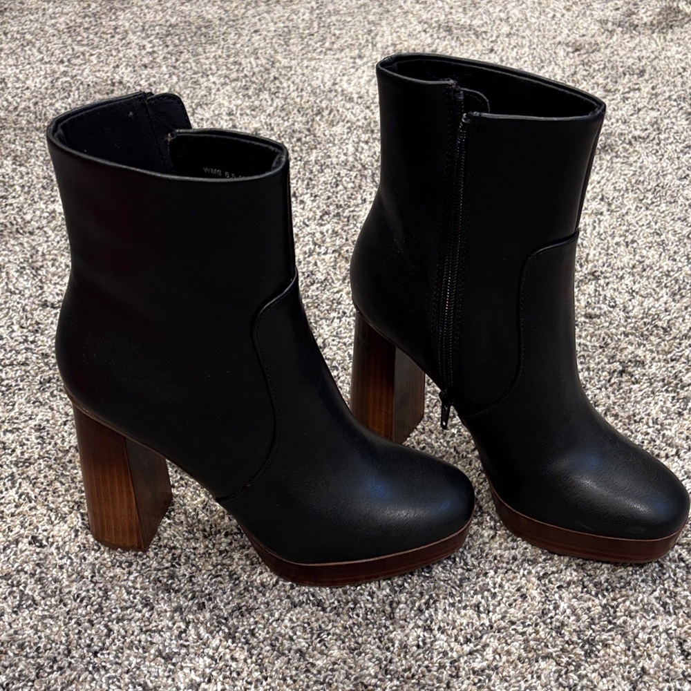Black Ankle Boots